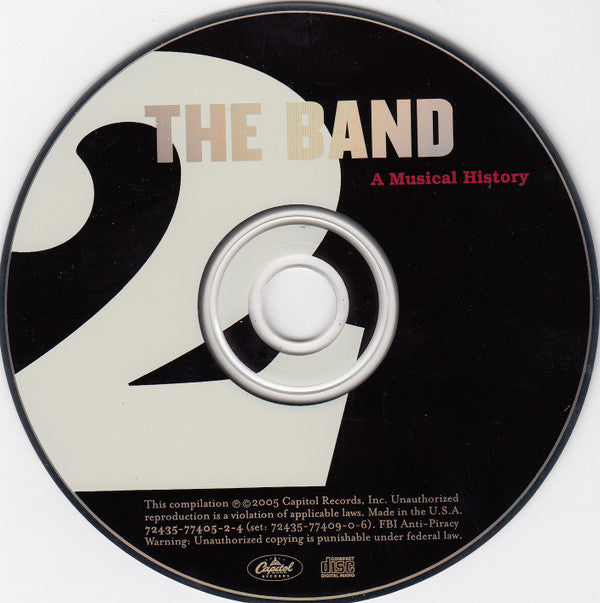 The Band : A Musical History (5xCD, RM + DVD-V, NTSC + Box, Comp)