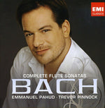 the album cover for Emmanuel Pahud - Bach: Complete Flute Sonatas