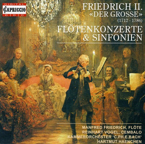 Manfred Friedrich - Sinfonías y conciertos para flauta (CD)