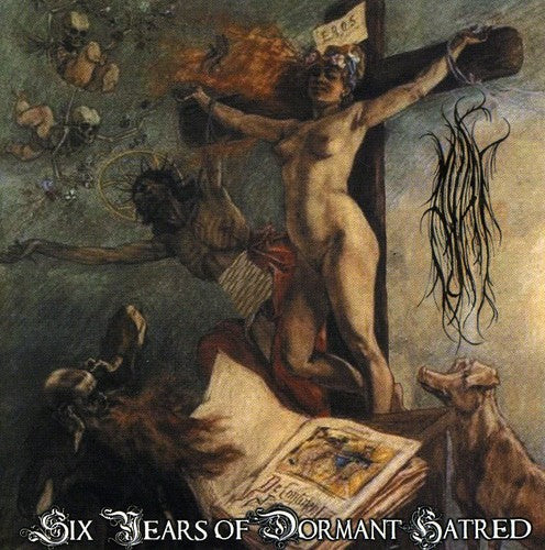 the album cover for Ayat - Six Years of Dormant Hatred