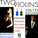 the album cover for Dmitri Kogan - Two Violins