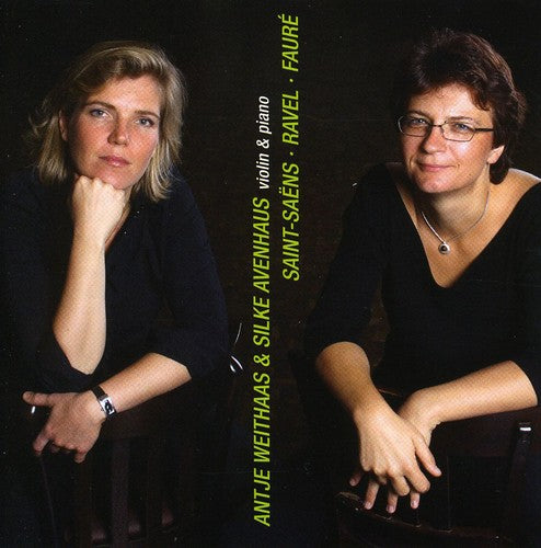the album cover for Silke Avenhaus - French Violin Sonatas