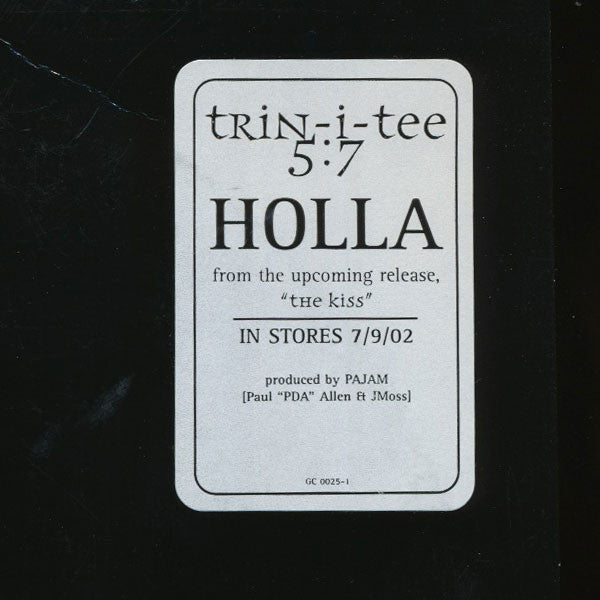 Trin-i-tee 5:7 : Holla (12", Promo)