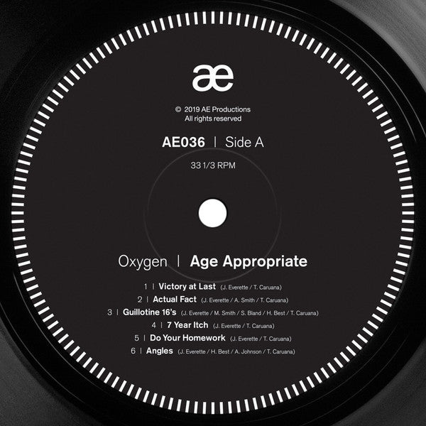 Oxygen (16) : Age Appropriate (LP)