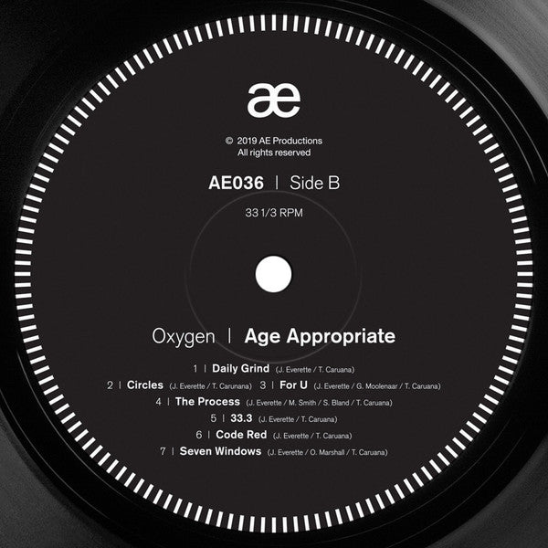 Oxygen (16) : Age Appropriate (LP)