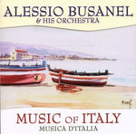the album cover for Alessio Busanel - Music of Italy