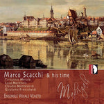 the album cover for Ensemble Vocale Veneto - Scacchi & His Time