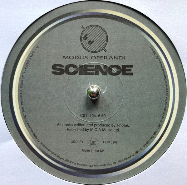 Photek : Modus Operandi (3x12", Album)