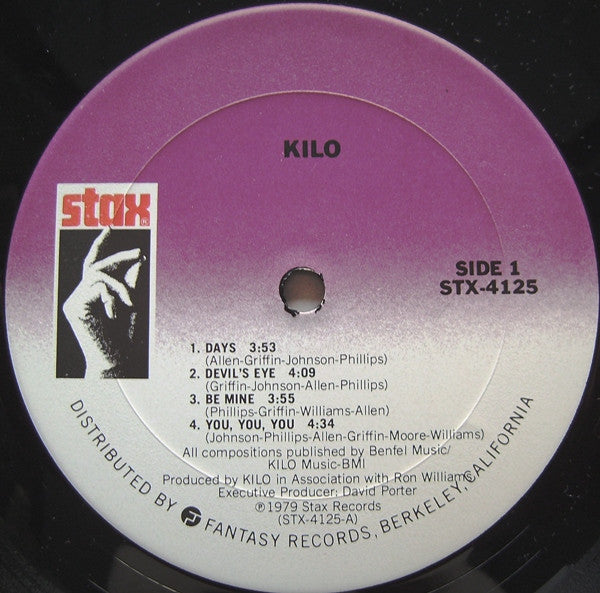 Kilo (8) : Kilo (LP, Album)