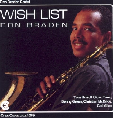 the album cover for Don Braden - Wish List