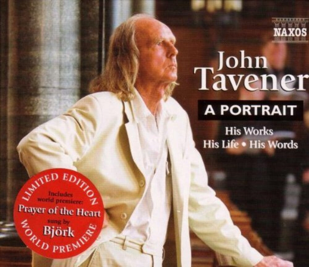 the album cover for Thalia Myers - Tavener: A Portrait