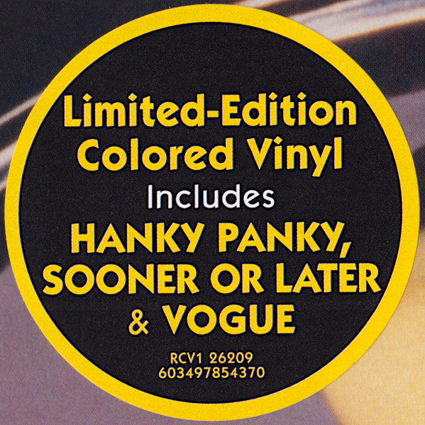 Madonna : I'm Breathless (Music From And Inspired By The Film Dick Tracy) (LP, Album, Ltd, RE, Yel)