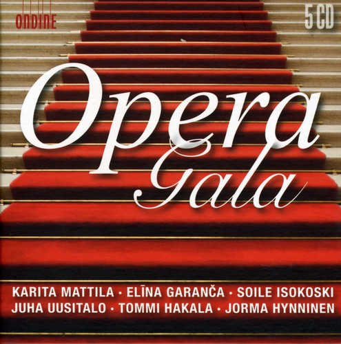 the album cover for Mattila/Garanca/Isokoski/Uusit - Opera Gala