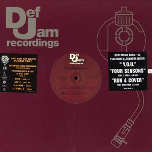 Method Man / Redman* : Y.O.U. / 4 Seasons / Run 4 Cover (12", Promo)