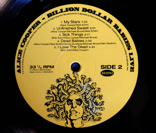 Alice Cooper : Billion Dollar Babies Live (LP, Album, RSD, Ltd + 7")