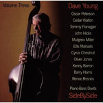 the album cover for Dave Young - Two By Two Piano Bass Duets, Vol. 3