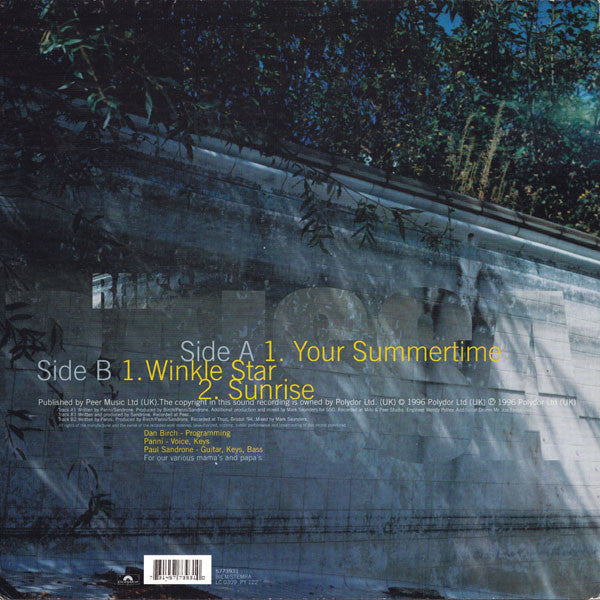 Raissa : Your Summertime (12")