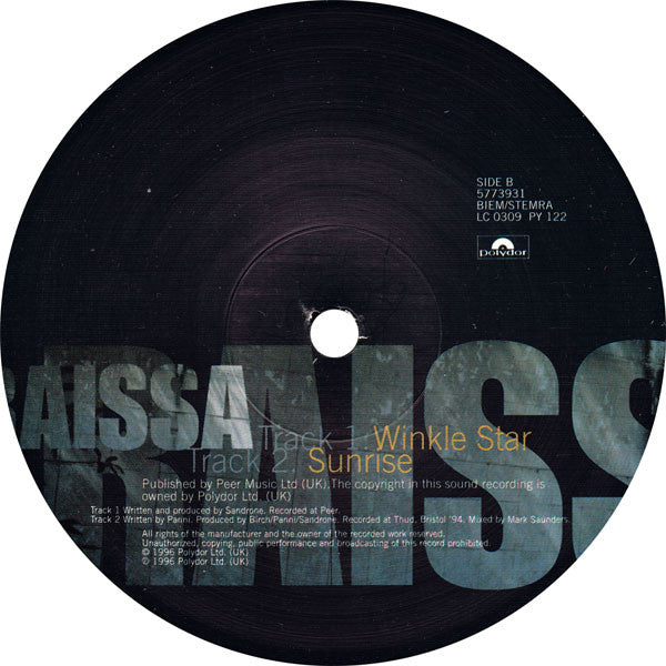 Raissa : Your Summertime (12")