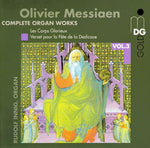 the album cover for Oliver Messiaen - Complete Organ Works 3
