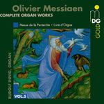 the album cover for Olivier Messiaen - Messe de la Pentecote / Livre D'orgue