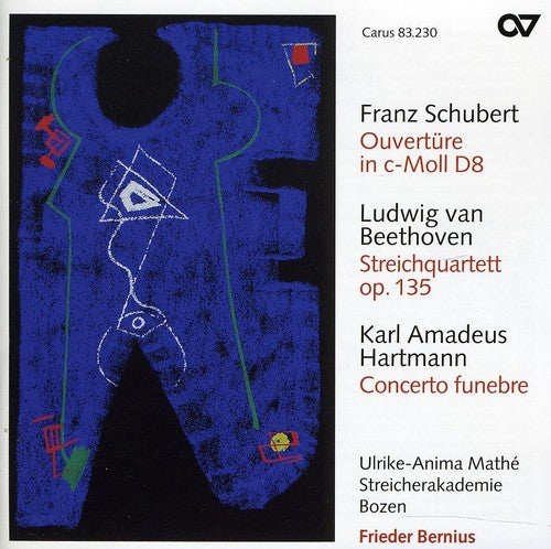 the album cover for SCHUBERT/BEETHOVEN - Hartmann