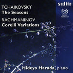 the album cover for Tchaikovsky / Rachmaninoff / Harada - Seasons