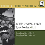 the album cover for Idil Biret - Idil Biret Beethoven Edition 2: Symphonies