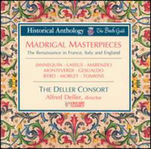 Deller Consort - Obras maestras del madrigal (CD)