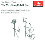 the album cover for Vecchione/Erdahl Duo - Vignettes from Miraculous Journey of Edward Tulane