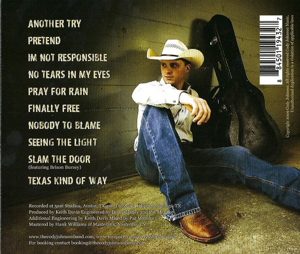 Cody Johnson (3) : Six Strings One Dream (CD, Album)
