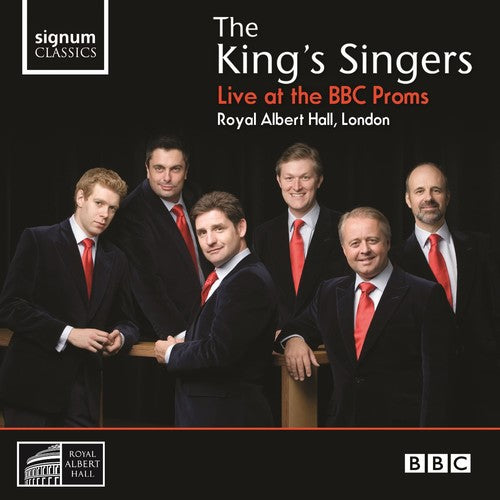 the album cover for King's Singers - Live at the BBC Proms