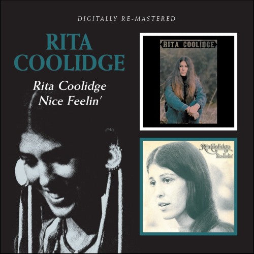 the album cover for Rita Coolidge - Rita Coolidge/Nice Feelin' [Import]