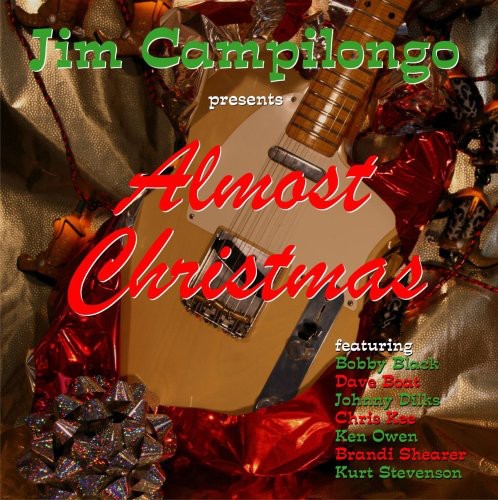 the album cover for Jim Campilongo - Almost Christmas