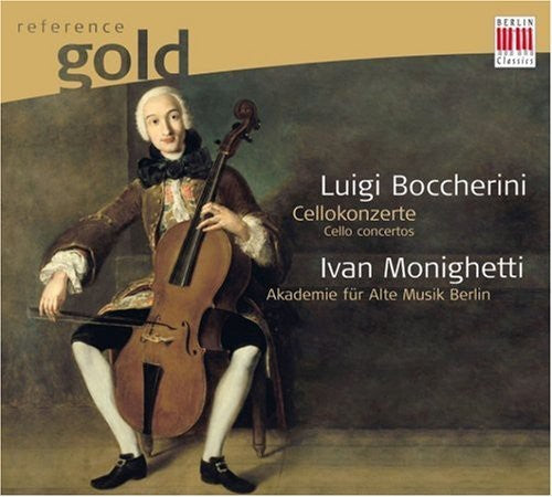 the album cover for L. BOCCHERINI - Cello Concertos