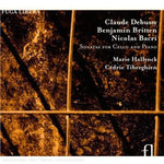 the album cover for Cedric Tiberghien - Sonatas for Cello & Piano