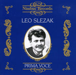 the album cover for LEO SLEZAK - Prima Voce