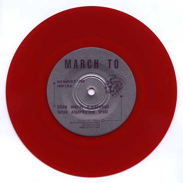 Unknown Artist : March To (7", Red)