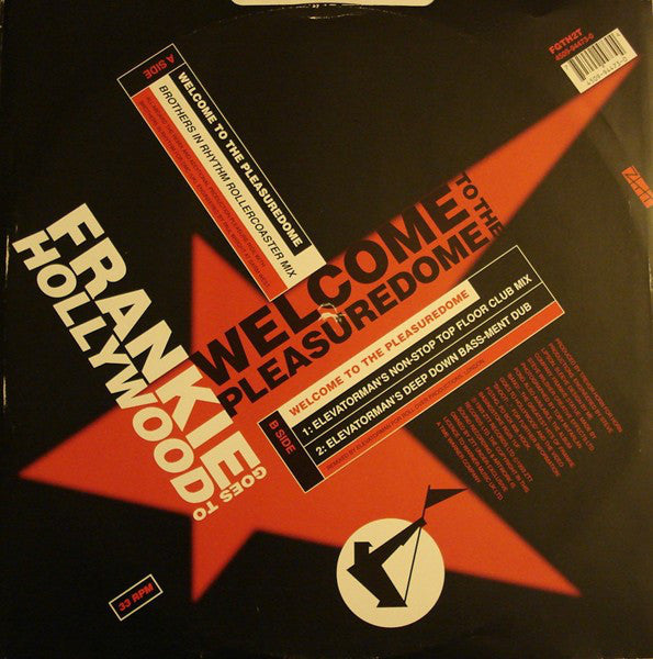 Frankie Goes To Hollywood : Welcome To The Pleasuredome (12")