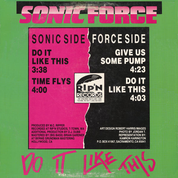 Sonic Force : Do It Like This (12")