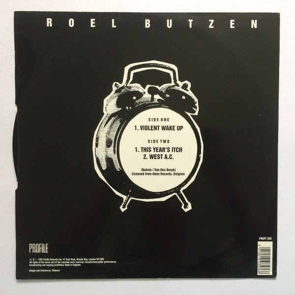 Roel Butzen : Violent Wake-Up (12")