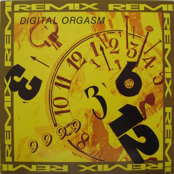 Digital Orgasm : Running Out Of Time (Remix) (12")