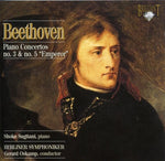 the album cover for L.V. Beethoven - Piano Concertos
