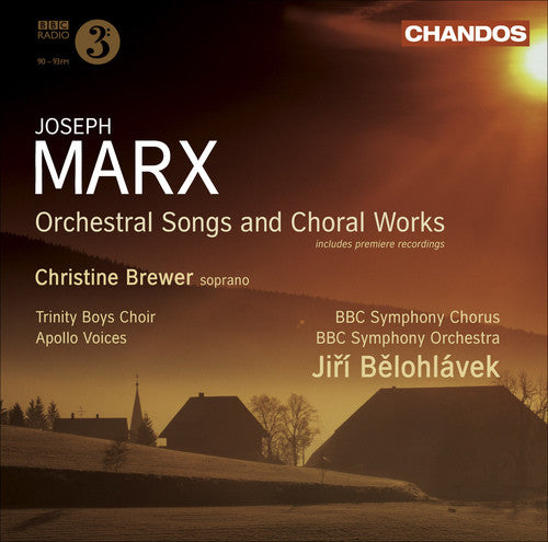 the album cover for Christine Brewer - Orchestral Songs & Choral Works