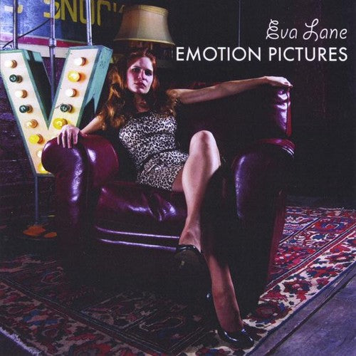 the album cover for Eva Lane - Emotion Pictures