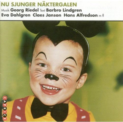 the album cover for Georg Riedel - Nu Sjunger Naktergalen