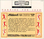 the album cover for Swedish Jazz History - Swedish Jazz History, Vol. 1: Jazz Warning 1899-1930