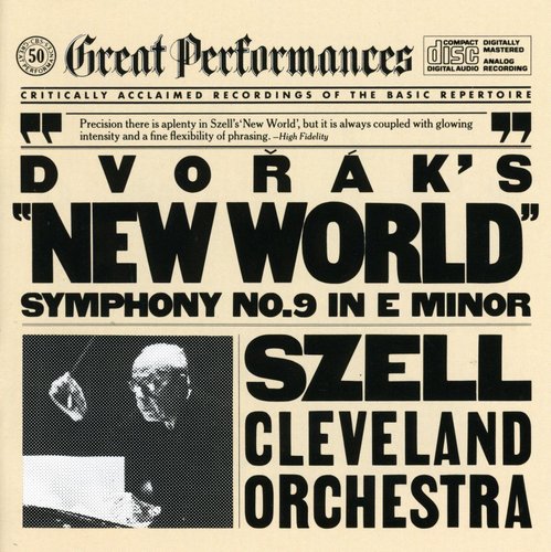 the album cover for George Szell - Symphony 9 " New World "