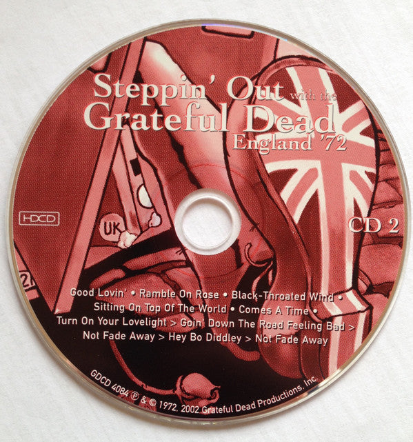 Grateful Dead* : Steppin' Out With The Grateful Dead England '72 (4xHDCD, Album)