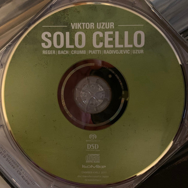 Viktor Uzur : Solo Cello (SACD, Hybrid, Multichannel, Album, Quad)