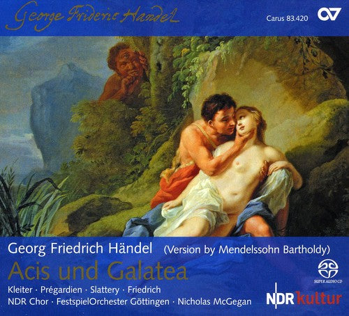 the album cover for G.F. Handel - Acis Und Galatea